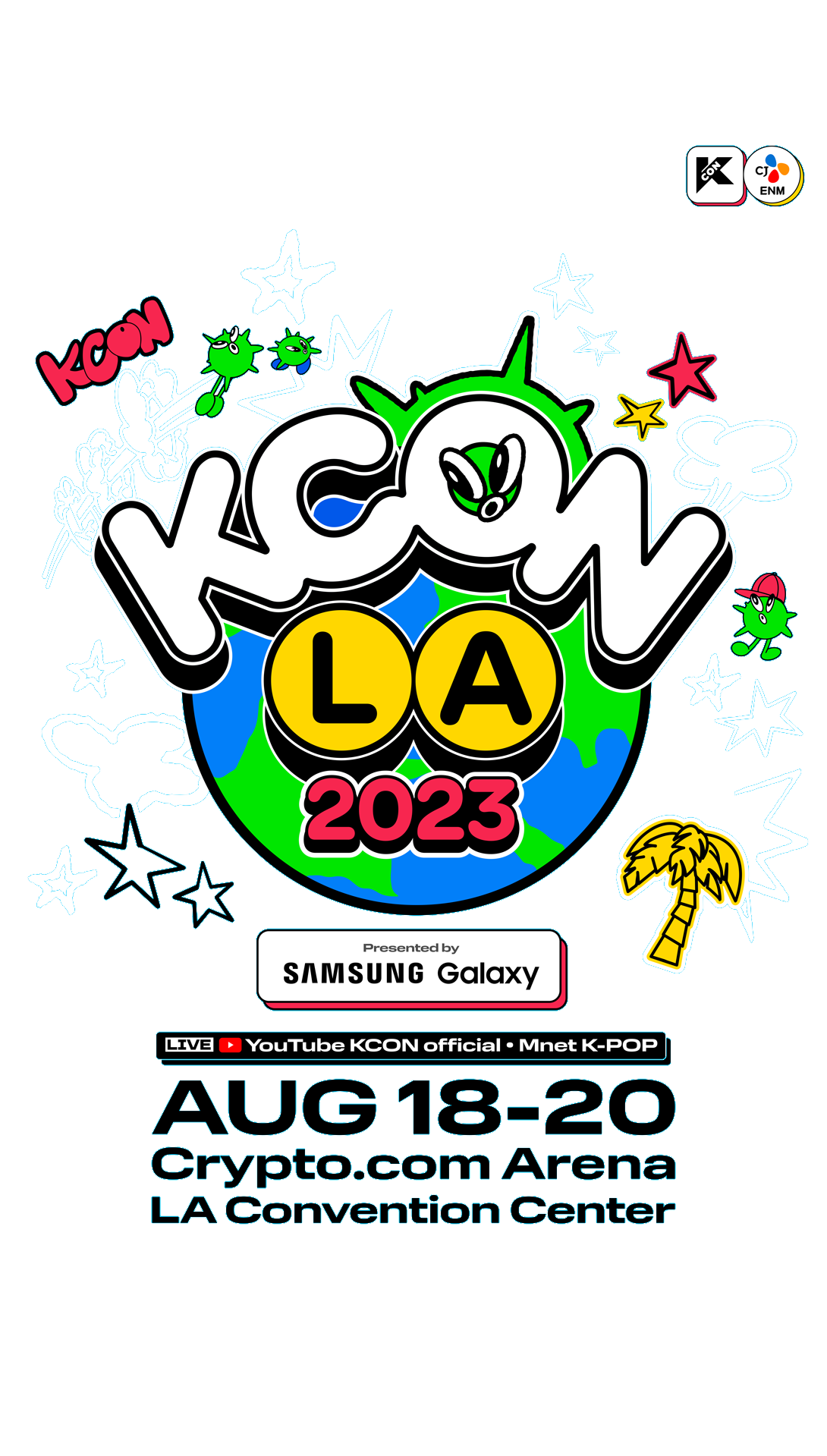 KCON LA 2023 AUG 18-20 Crypto.com Arena - LA Convention Center